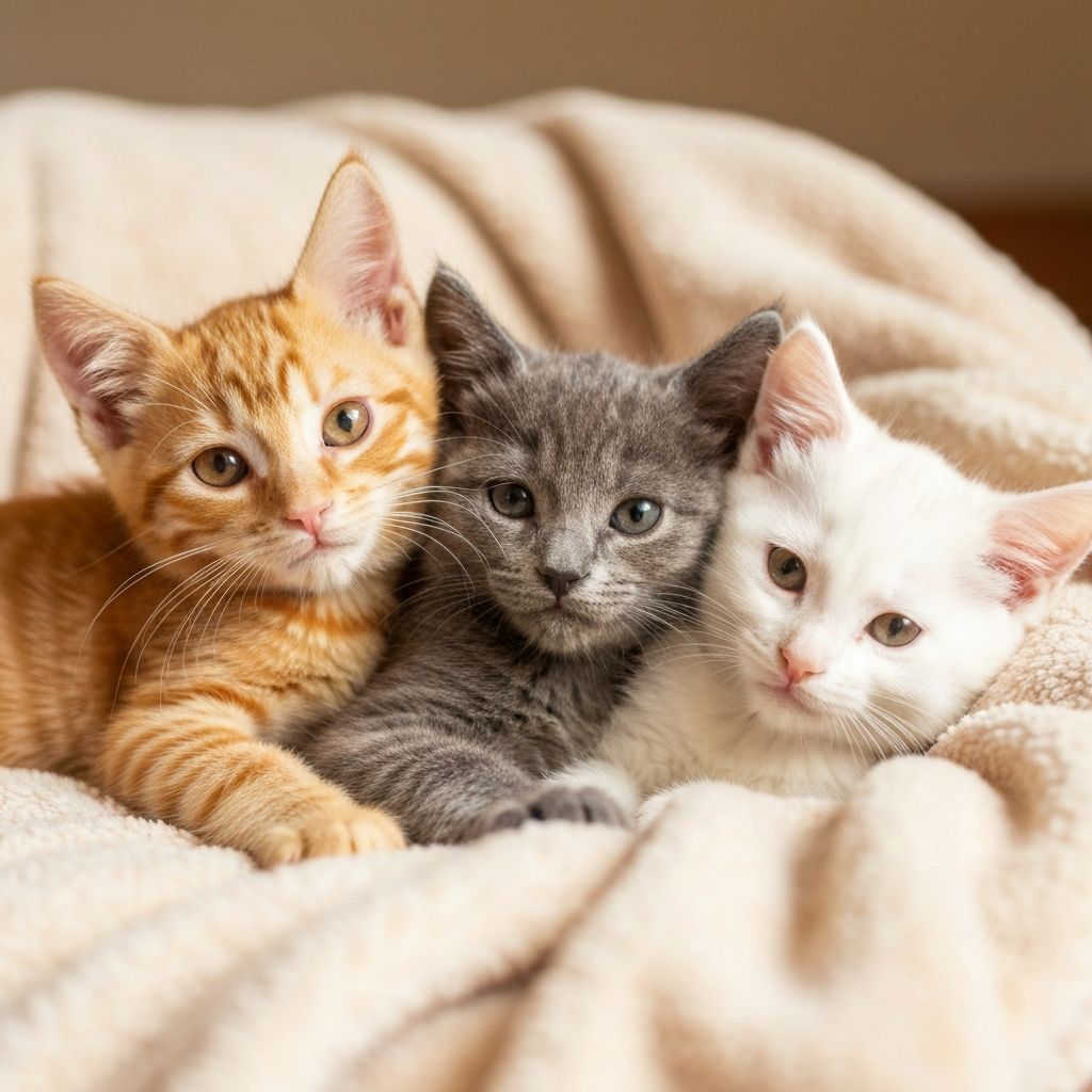Gatinhos da Tapeçaria - animal ajudado pelo projeto